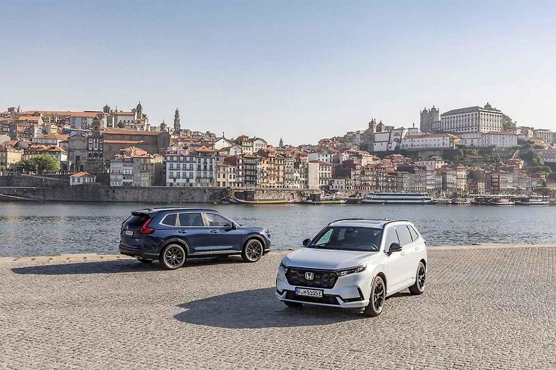Honda CR-V v nové generaci během testů v Portu