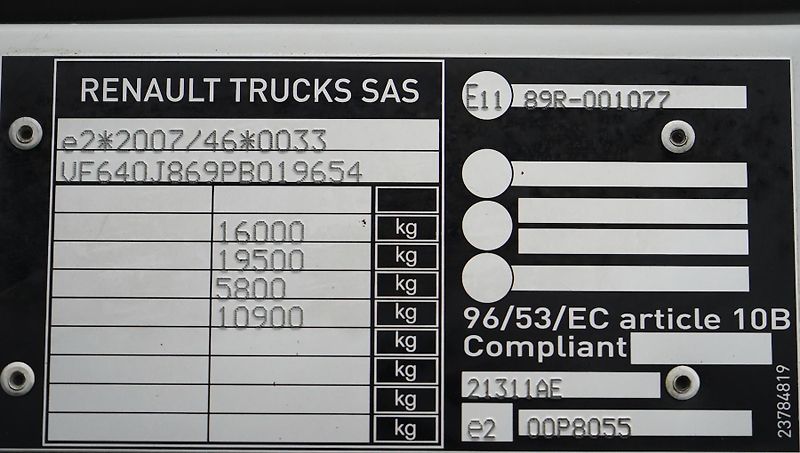 Renault Trucks D (2023) 250 / ACC / E 6 / FIRANKA + WI - fotka 11 z 45