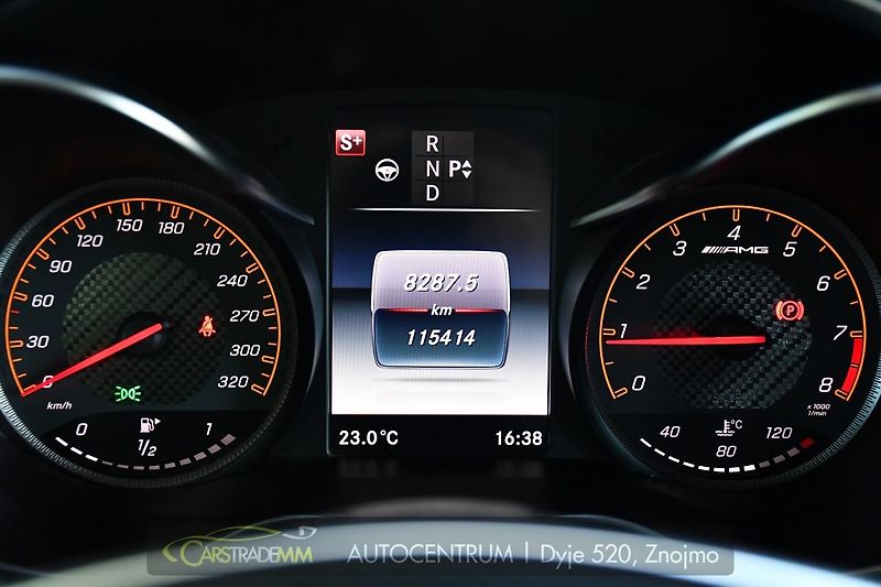 Mercedes-Benz Třídy C AMG C 63 S 4M KERAMIKY PANOR.  - fotka 37 z 47