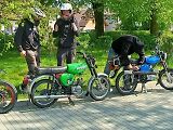 Motory, co něco pamatují. Tak to vypadalo v Jiřících na prvního máje. Podívejte se.