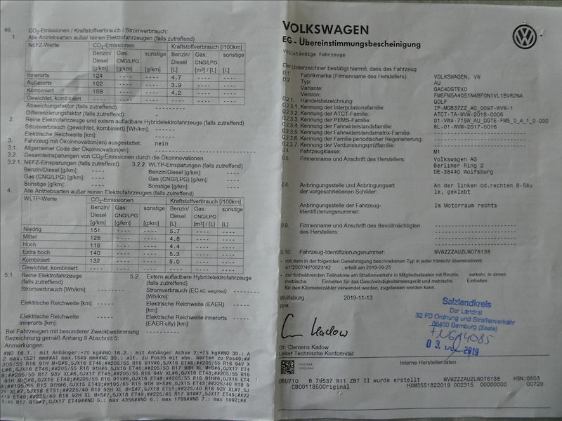 Volkswagen Golf 1,6 TDi 85kW IQ.Drive,1.maj,TZ - fotka 44 z 47