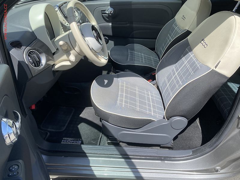 Fiat 500 (2018) 1.2i, Lounge, panor - fotka 9 z 15