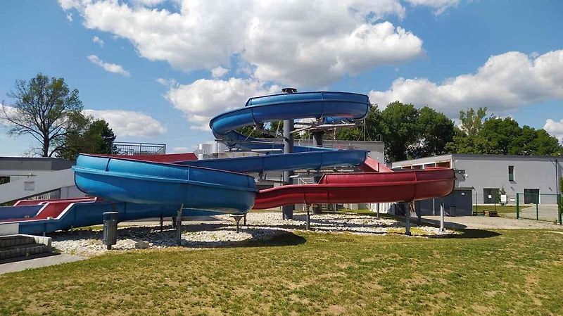 Ve venkovním areálu si užijí děti i dospělí.