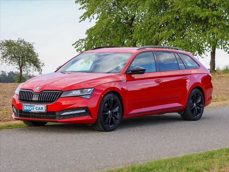 Škoda Superb 2,0 TDI DSG Sportline LED DPH - fotka 3 z 39