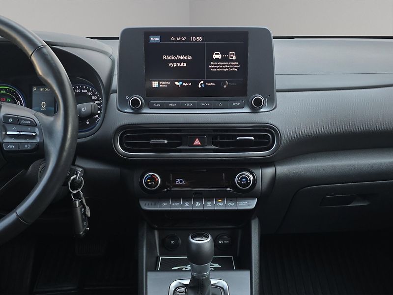 Hyundai Kona (2023) SMART 1.6 GDi HEV 77kW, 1. Maj - fotka 18 z 23
