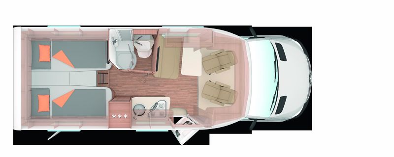 Weinsberg CaraCompact MB (2026) 640 MEG [PEPPER] EDITION - fotka 5 z 5