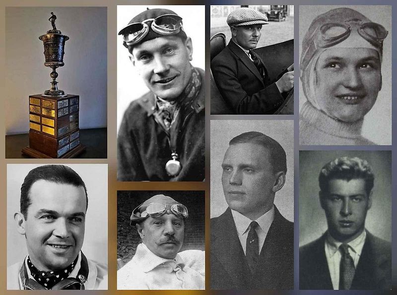 Legendární závod Zbraslav–Jíloviště: momentka z tréninků – zleva Jiří Kristián Lobkowicz, ředitel závodu tajemník Autoklubu RČS Vilém Ronovský, ve voze Bugatti portugalský jezdec Henrique Lehrfeld.