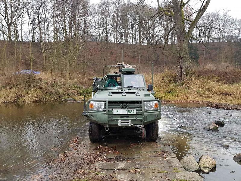 LRPV Gepard v akci