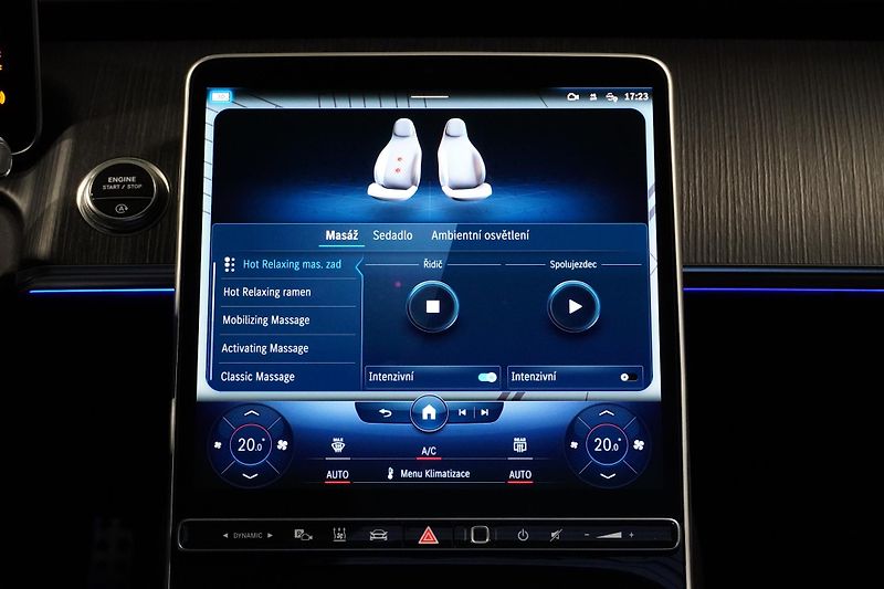 Mercedes-Benz Třídy S S400D,LONG,ČR,ZÁRUKA,MASÁŽ - fotka 33 z 38