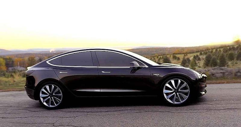 Tesla Model 3.