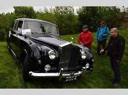 Sraz luxusních vozů Rolls-Royce a Bentley.