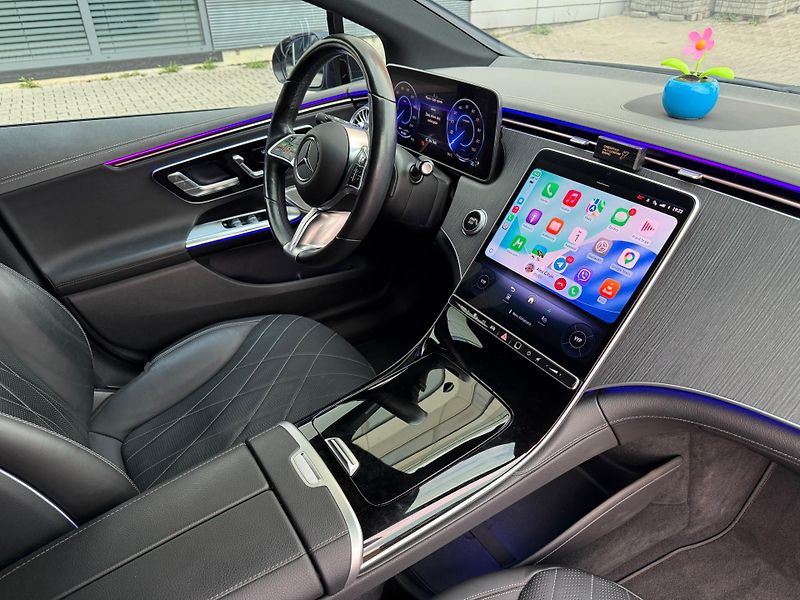 Mercedes-Benz EQE (2022) 350+ ART kůže top stav - fotka 11 z 21