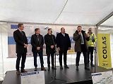 Zprovoznění nového úseku D48 u Nového Jičína, 19. 12. 2024.