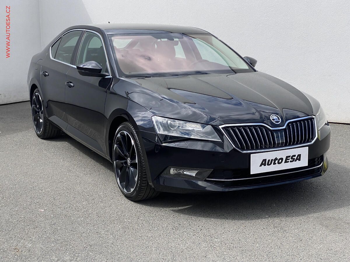 Škoda Superb 1.4 TSi, Style, bixen, kůže