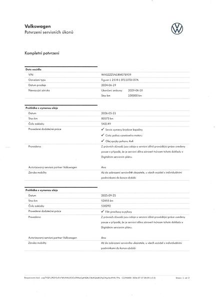 Volkswagen Tiguan Allspace R-Line 2,0 TDi/110kW 4x4 DSG  - fotka 106 z 106