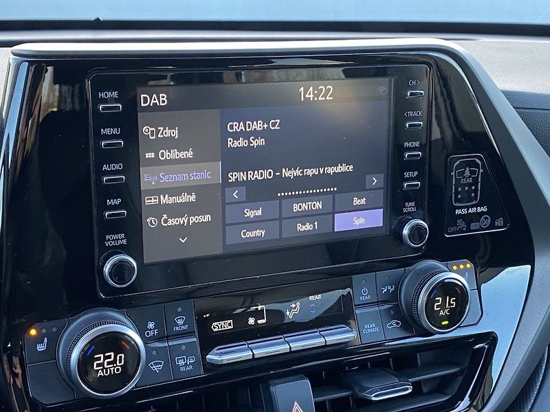 Toyota Highlander 2.5HSD, ČR-1m, Comfort, tažné - fotka 23 z 41