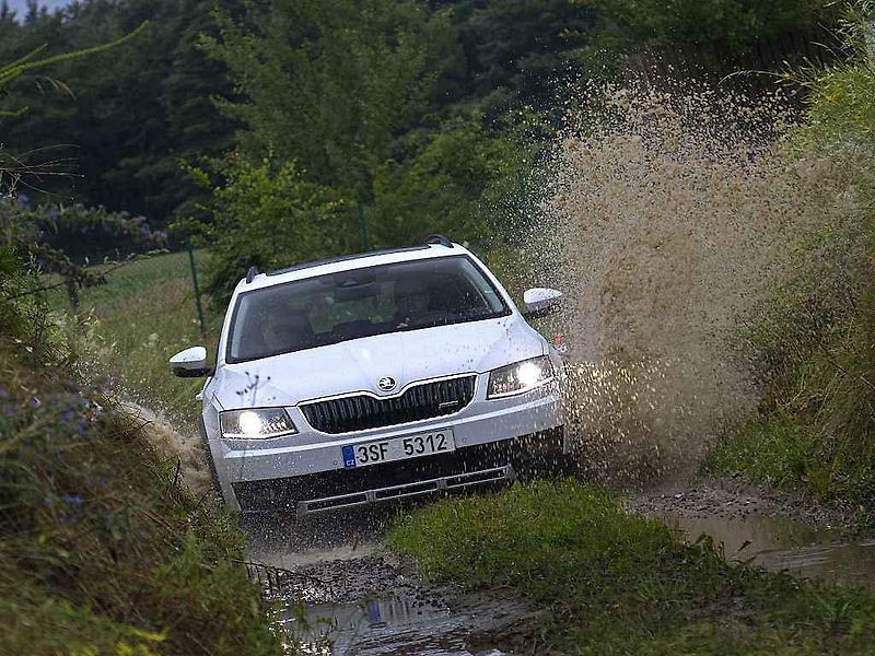 Škoda Octavia Scout.