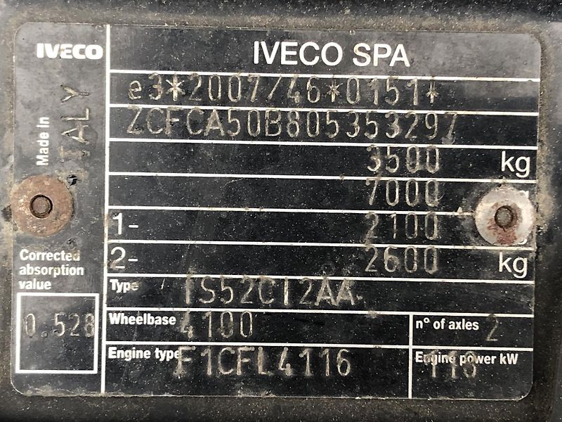 Iveco Daily (2020) 50C16 3.0TDi novy nosič N1 - fotka 12 z 12