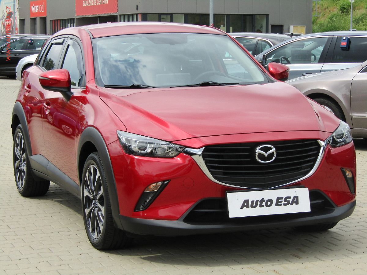 Mazda CX-3 2.0i, 2.maj,ČR, AC, park