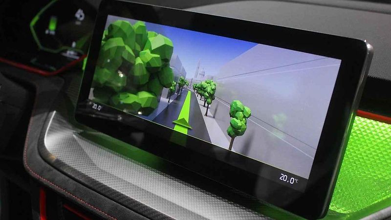 Škoda Vision RS je hatchback, který příští rok v umírněné podobě nahradí současný Rapid