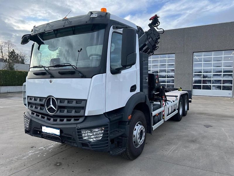 Mercedes-Benz AROCS 2640 6x4 kontejner Jeřáb - fotografie inzerátu