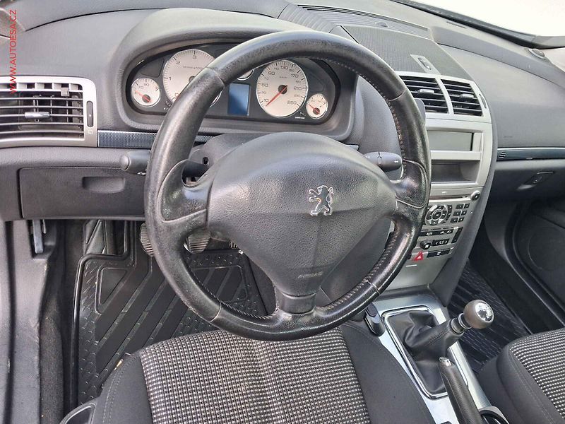 Peugeot 407 (2006) 2.0HDi, ČR, AC, xenon - fotka 12 z 15