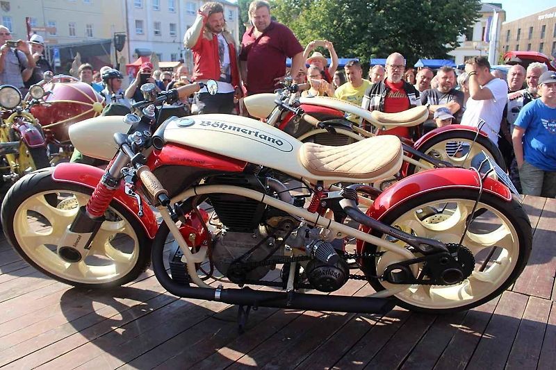 Novodobá verze motocyklu Čechie-Böhmerland