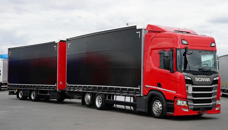 Scania (2021) R 450 6x2 průjezdní souprava - fotka 2 z 11