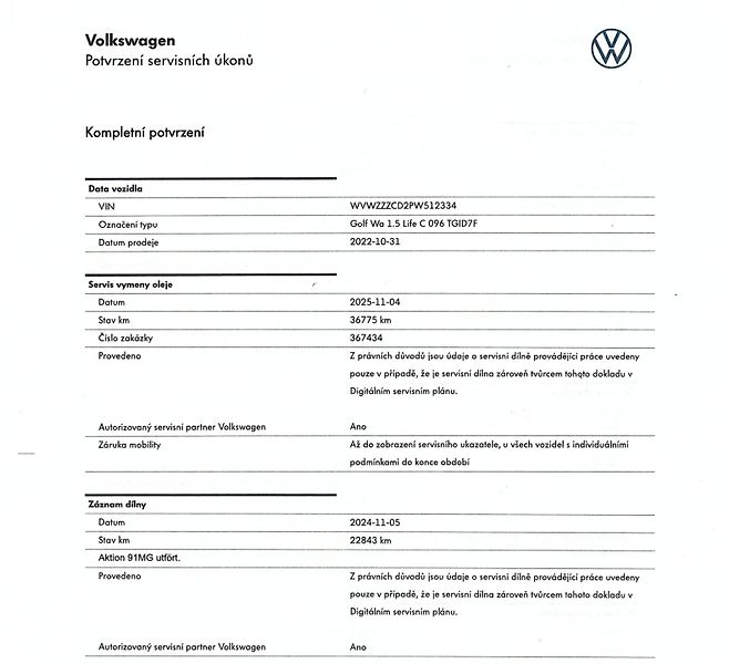 Volkswagen Golf 1.5tsi*96kw*CNG*1-MAJ*DPH* - fotka 35 z 35