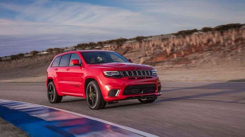 Jeep Grand Cherokee Trackhawk.
