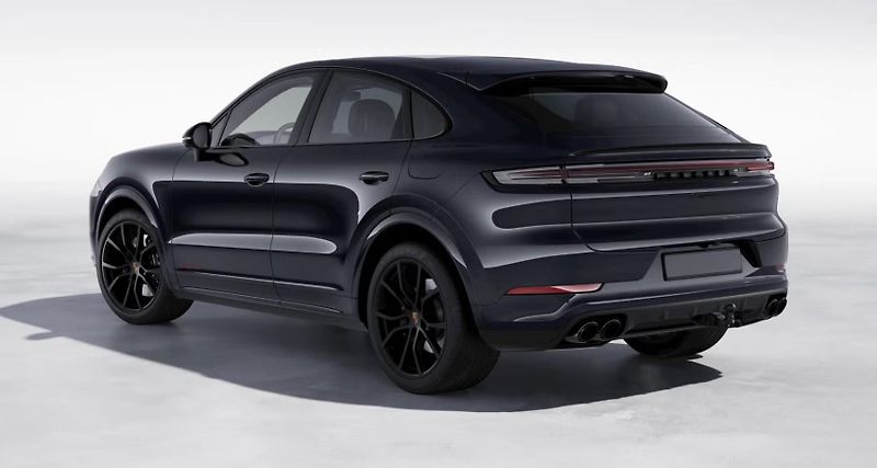 Porsche Cayenne (2026) E-Hybrid Coupé Black Edition - fotka 3 z 9