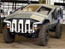 Prototyp ruského armádního automobilu značky ZIL.