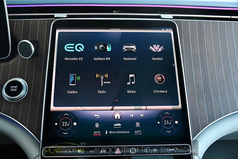Mercedes-Benz EQS 450+ EDITION ONE MASÁŽE - fotka 39 z 65