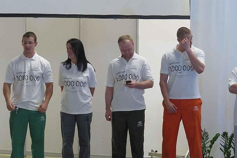 V automobilce Hyundai v Nošovicích na Frýdecko-Místecku se 16. května uskutečnil slavnostní ceremoniál u příležitosti výroby jubilejního miliontého vozu. Letos má v plánu vyrobit 300.000 vozů, což je plná kapacita.