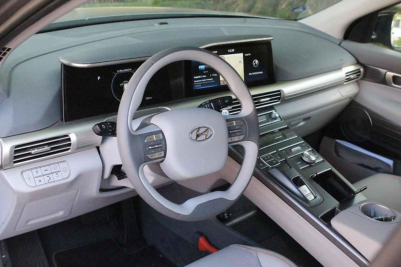Vodíkový Hyundai Nexo při testu v Česku
