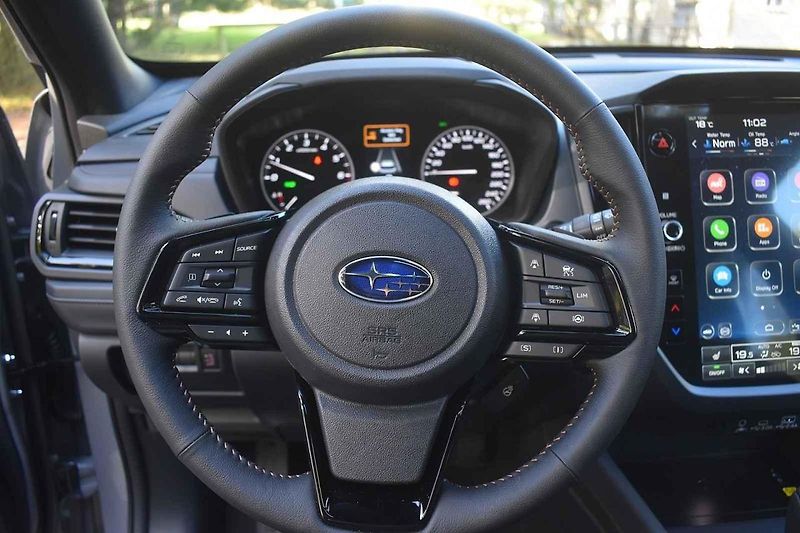 Subaru Forester při zkouškách v terénu
