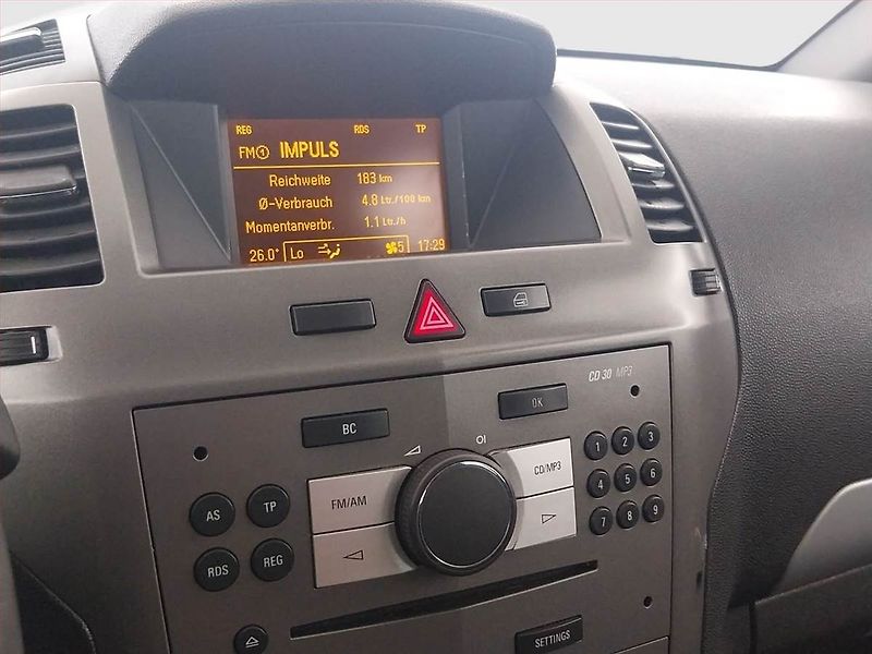 Opel Zafira (2007) 1.9 CDTI, po STK, dobrý stav - fotka 13 z 20