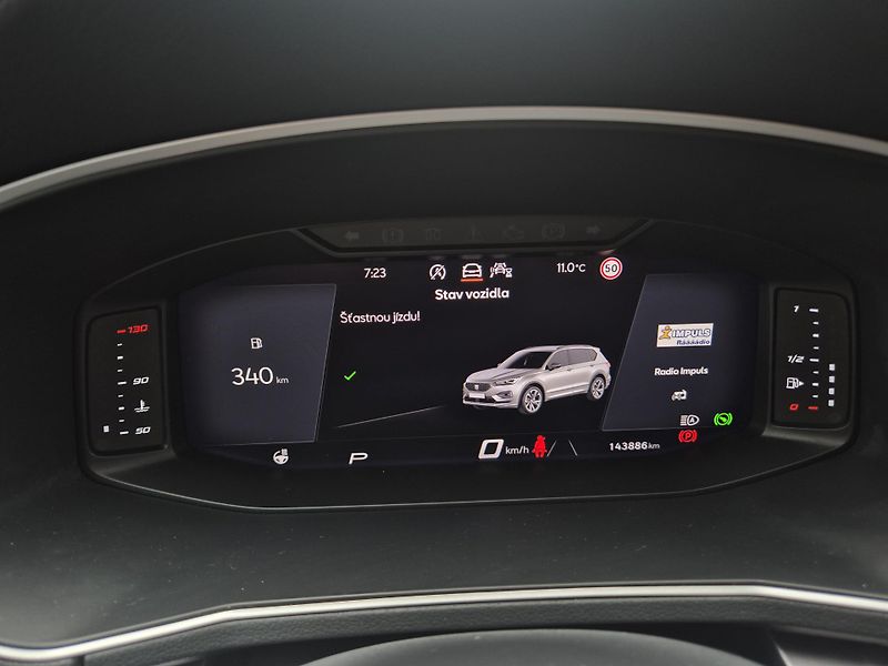 Seat Tarraco FR 2,0TDi 110kw DSG 20 ALU - fotka 48 z 48