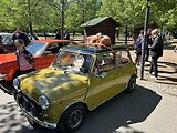 Kolonádu ovládla italská auta, na náměstí se dala ochutnat jihoevropská jídla.