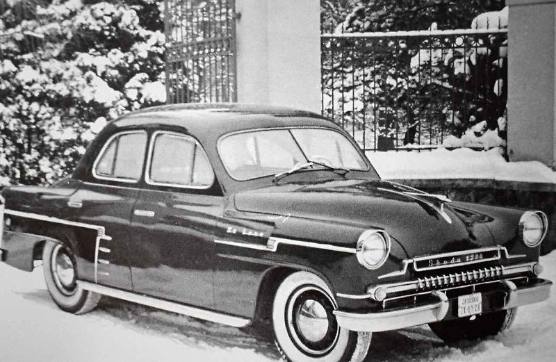 Prototyp kupé Škoda 763, které vyvinuli v Kvasinách v letech 1976 a 1977