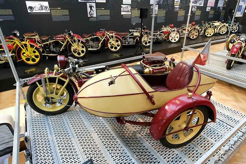 Výstava 30 motocyklů Čechie-Böhmerland
