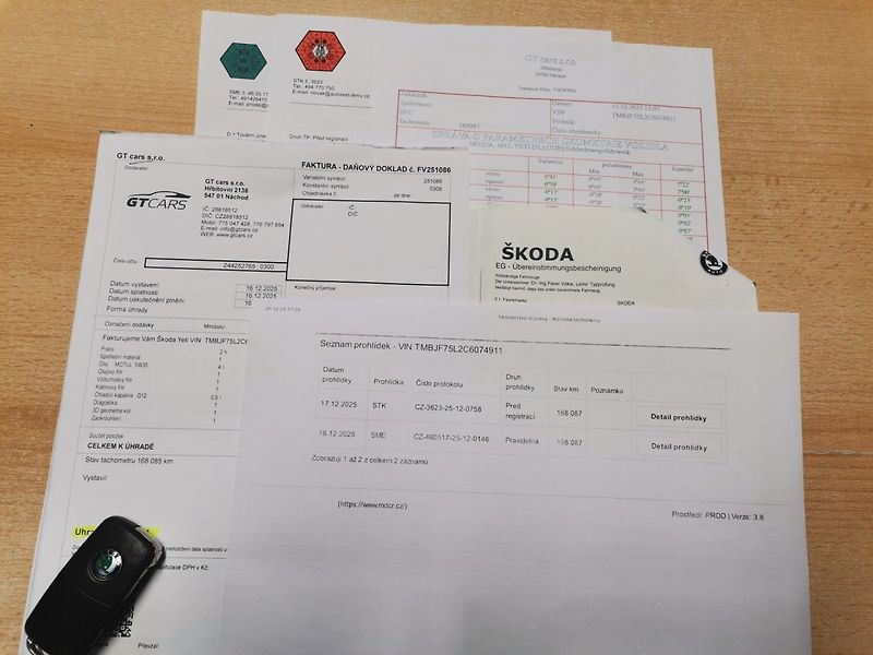 Škoda Yeti (2012) 1.2TSi 77kw Active PDC Tažné - fotka 20 z 27