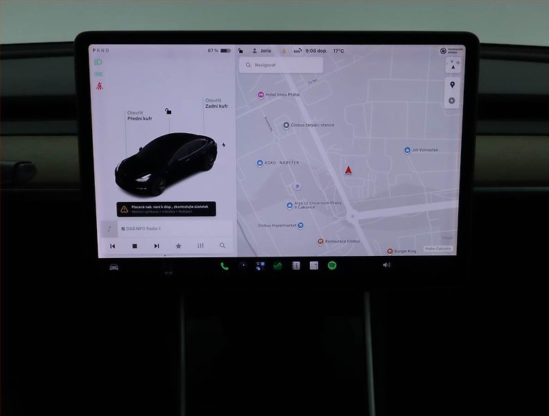 Tesla Model 3 (2019) Long Range 4WD 78kWh - fotka 12 z 21