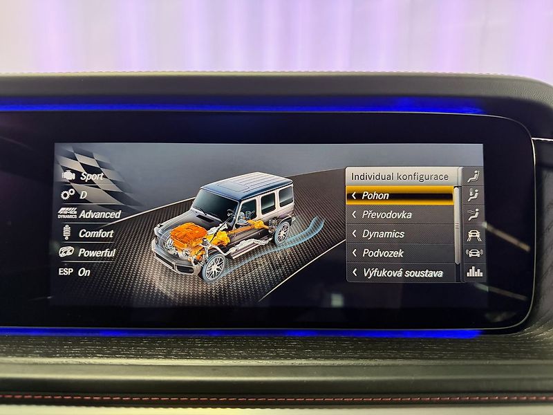 Mercedes-Benz Třídy G V8 430KW MANUFAKTUR, VÝFUKY, W - fotka 17 z 32