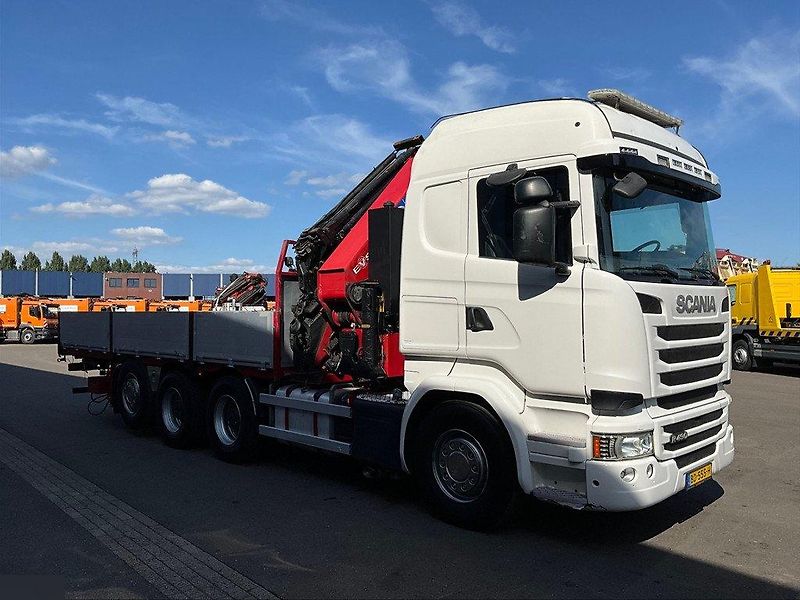 Scania (2016) R 490 8x4 valník + HR - fotka 5 z 24