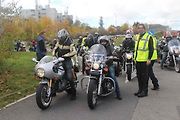 Motobobři, zakopání pincka 28. října 2023.