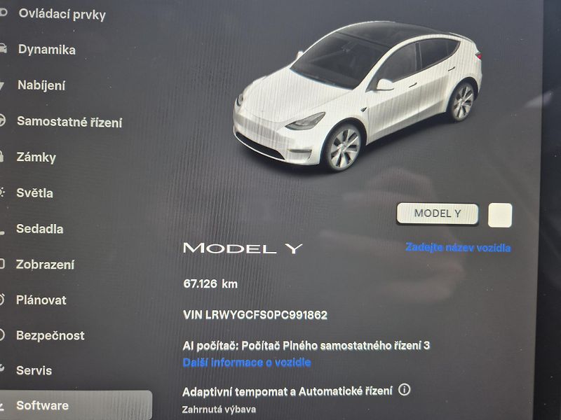 Tesla Model Y RWD 220kw SOH 94,1 % - fotka 5 z 5
