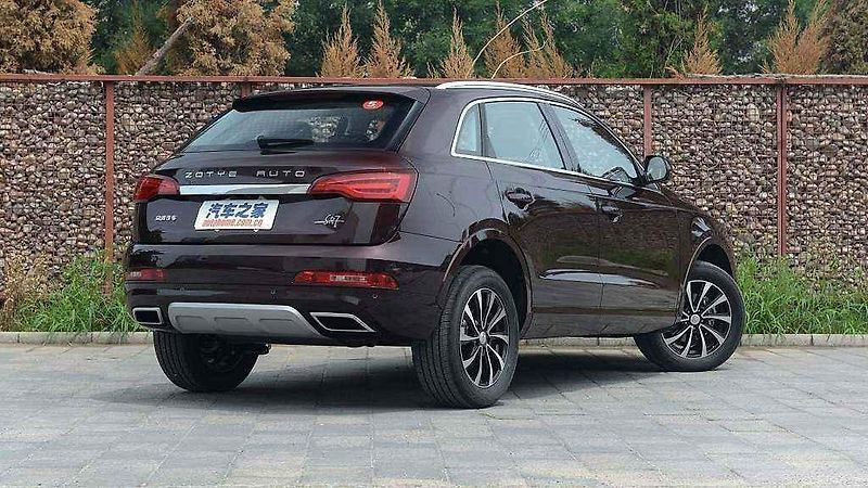 Zotye Traum MA501 se očividně inspirovalo Mazdou CX-4.