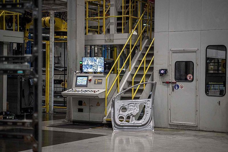 Automobilka Hyundai v Nošovicích, leden 2022.