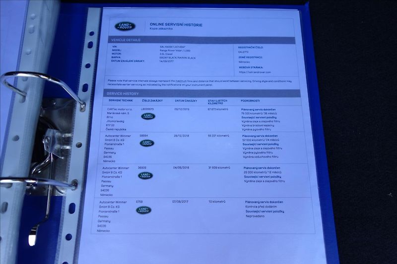 Land Rover Range Rover Velar 3,0 d,SERVIS.KN.,RDYNAMIC,AWD. - fotka 48 z 49